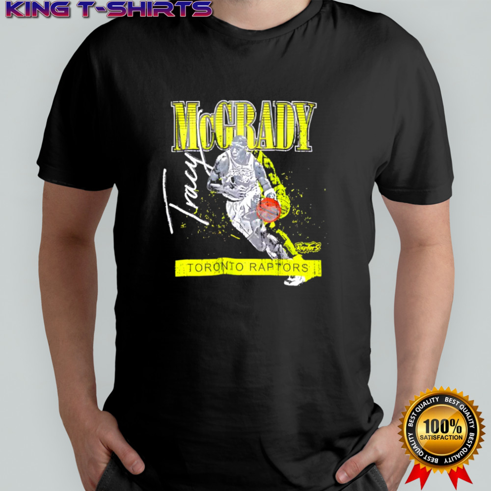 Tracy McGrady Toronto Raptors Mitchell & Ness Neon Pop signature shirt