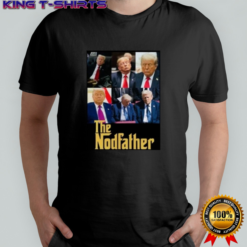 Trump Sleeping The Nodfather T-shirt