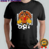 Turkey Goalie Soccer 67 Six Seven Boys Thanksgiving Shirt