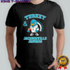 Turkey & Jacksonville Jaguars Happy Thanksgiving Shirt
