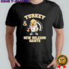 Turkey & New Orleans Saints Thanksgiving shirt
