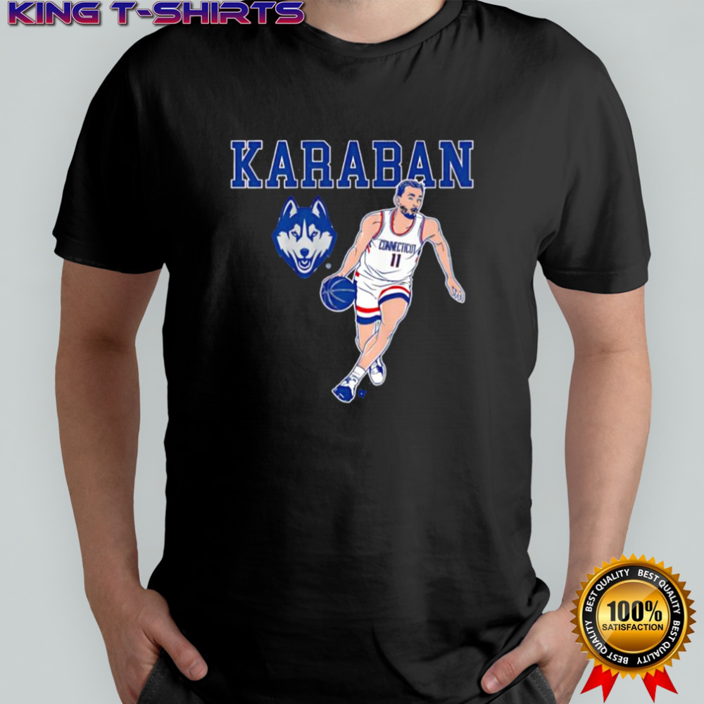 UConn Basketball Alex Karaban Name Pose shirt
