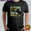 Van Gogh’s Cat Sunflowers Graphic Funny Art Parody shirt