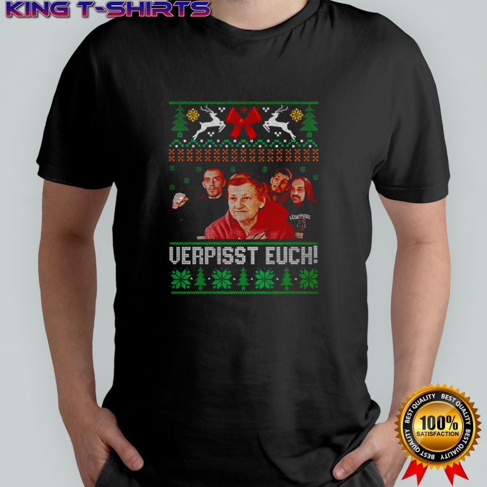 Verpisst Euch Christmas Ugly shirt
