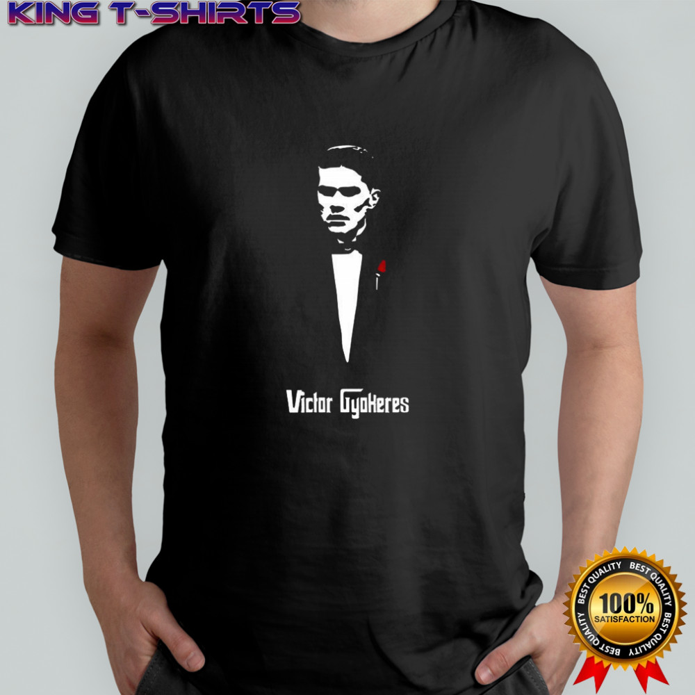 Viktor Gyokeres Arsenal Godfather style shirt