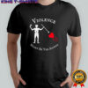 Violence might be the answer Blackbeard Pirate Flag shirt