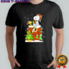 Washington Redskins Snoopy and Woodstock Christmas shirt