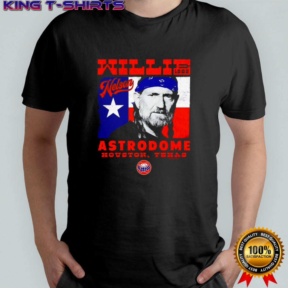 Willie Nelson x Houston Astros Astrodome vintage shirt