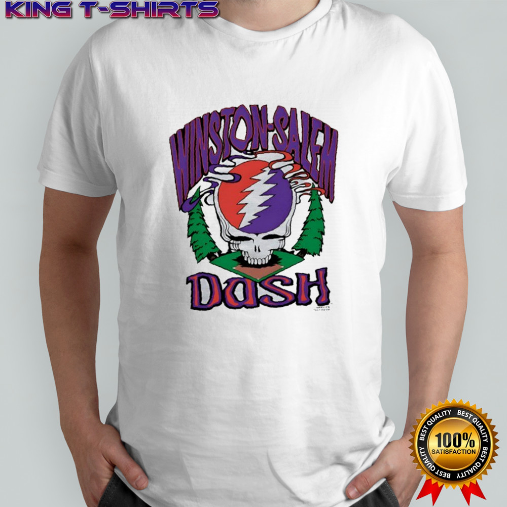 Winston-Salem Dash x rock Grateful Dead shirt