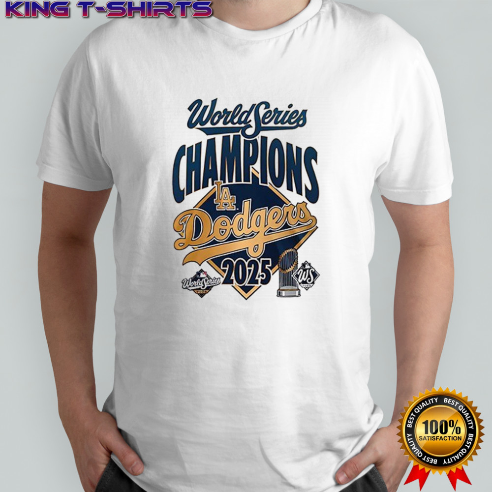 World Series Champions Los Angeles Dodgers 2025 Back to Back shirt