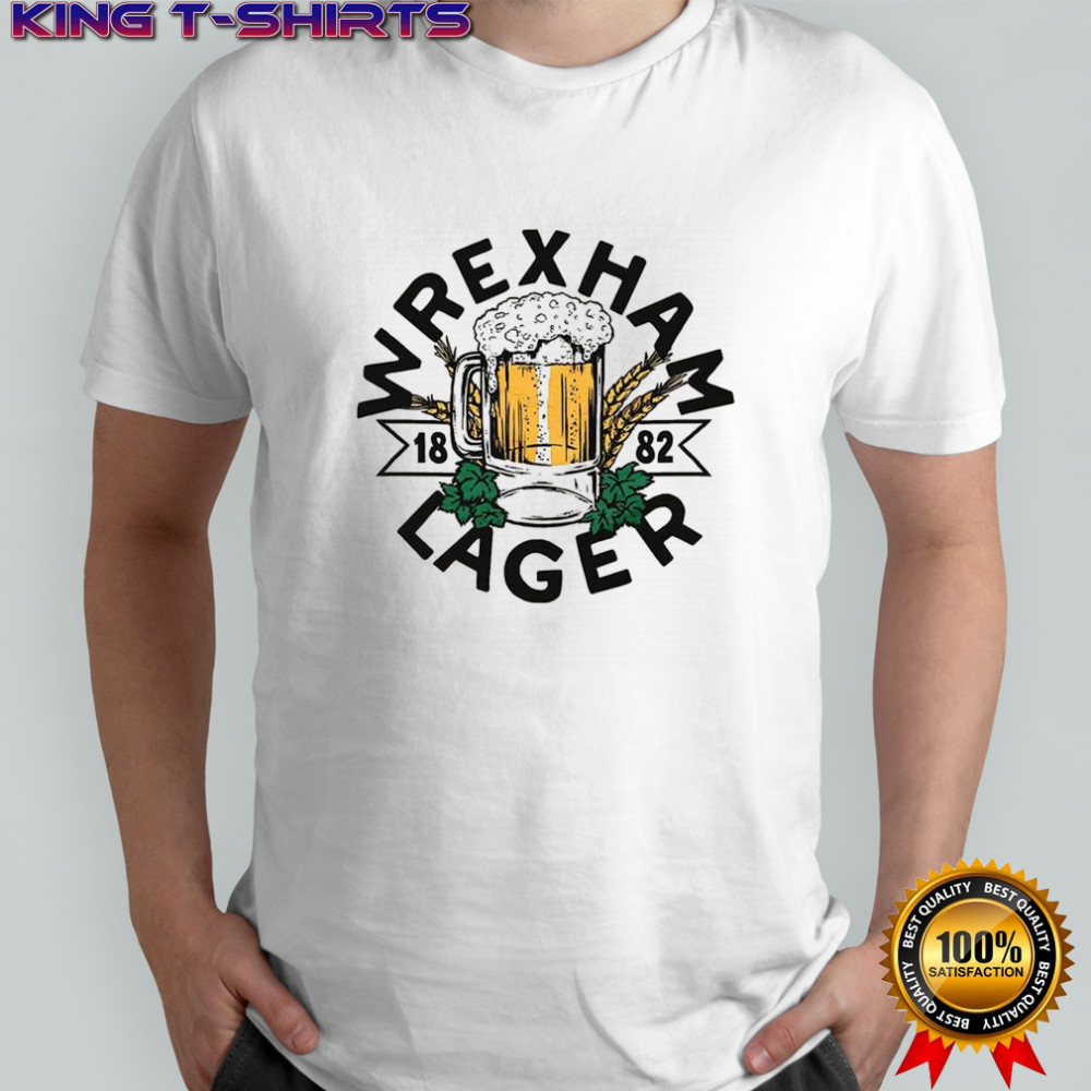 Wrexham Lager est 1882 mug shirt