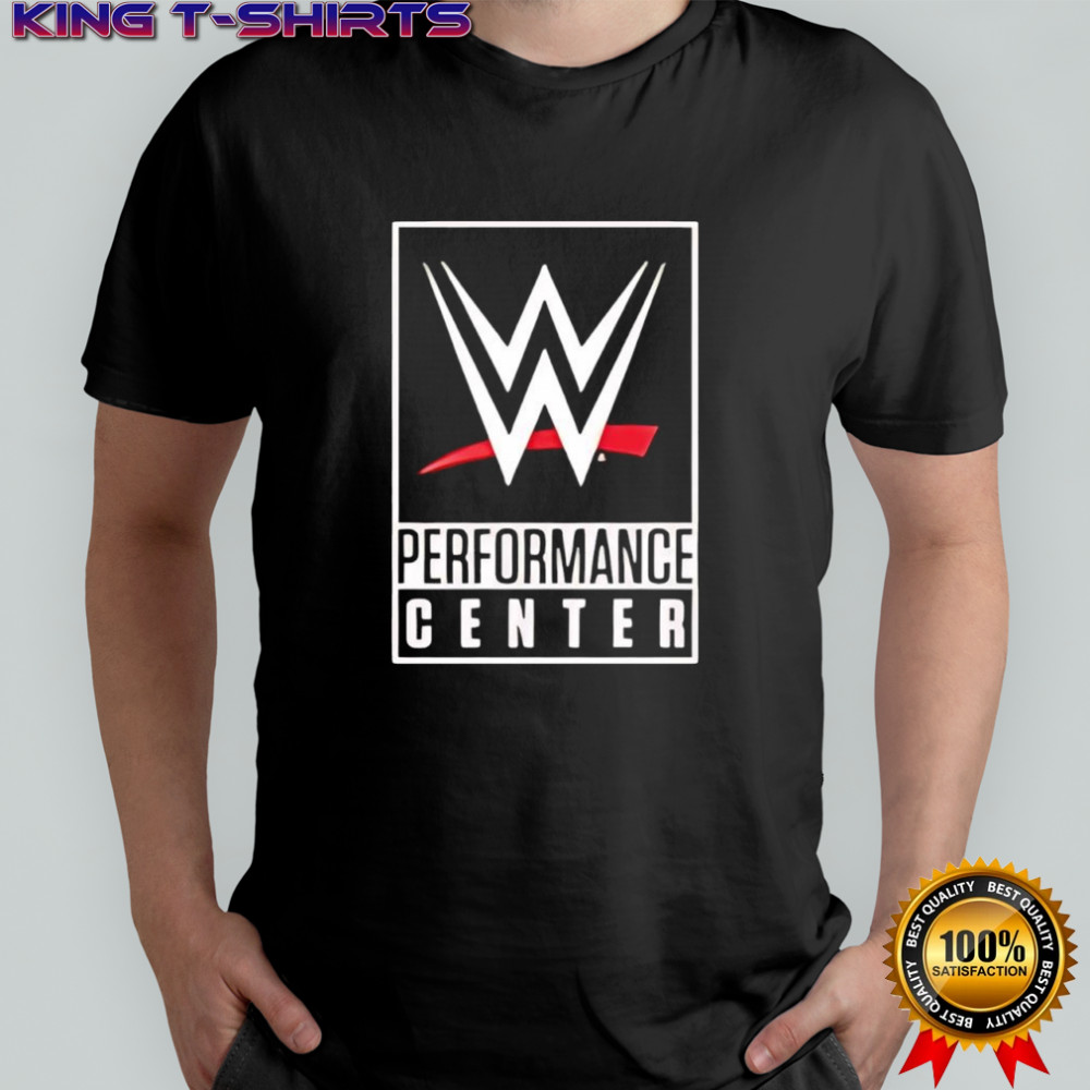 WWE Performance Center logo shirt