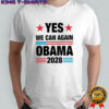 Yes We Can Again Obama 2028 graphic shirt