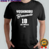 Yoshinobu Yamamoto 18 Los Angeles Baseball shirt