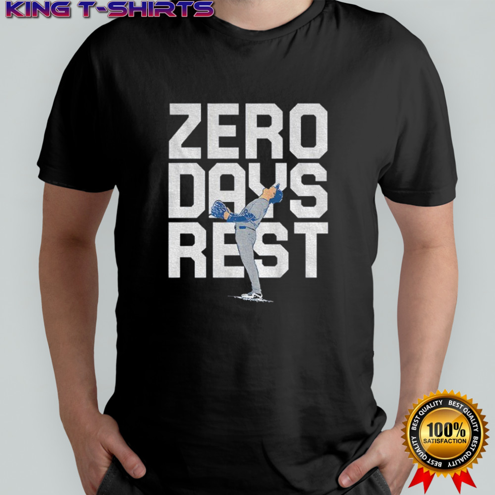 Yoshinobu Yamamoto MVP Zero Days Rest Los Angeles Dodgers MLB World Series 2025 shirt