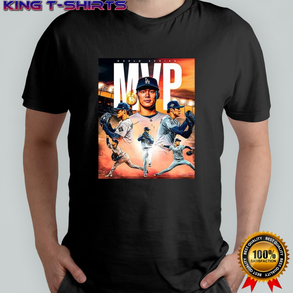 Yoshinobu Yamamoto World Series MVP 2025 shirt