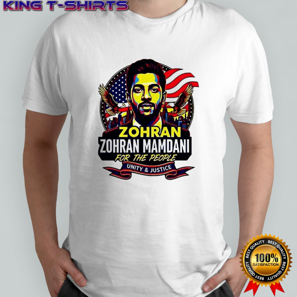 Zohran Mamdani for the people political shirt
