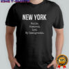 Zohran Mamdani New York built powered led by immigrants shirt