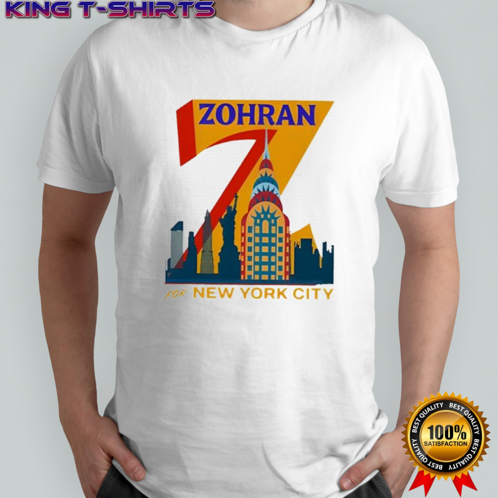 Zohran Mamdani Zohran for Mayor New York City 2025 Shirt