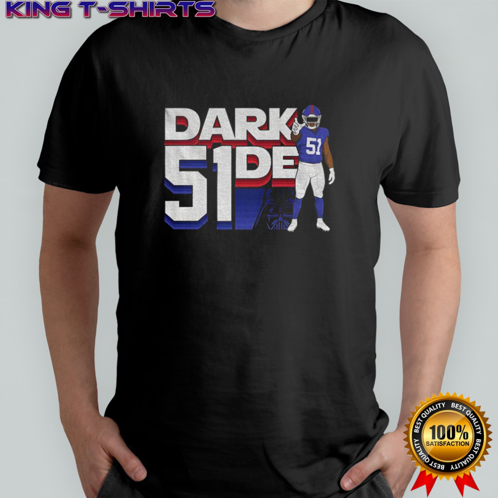 Abdul Carter New York Giants NFL Football Dark 51der Star Wars shirt