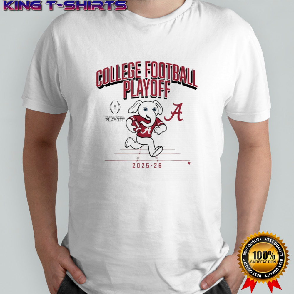 Alabama Crimson Tide College Football Playoff Mascot 2025 Shirt