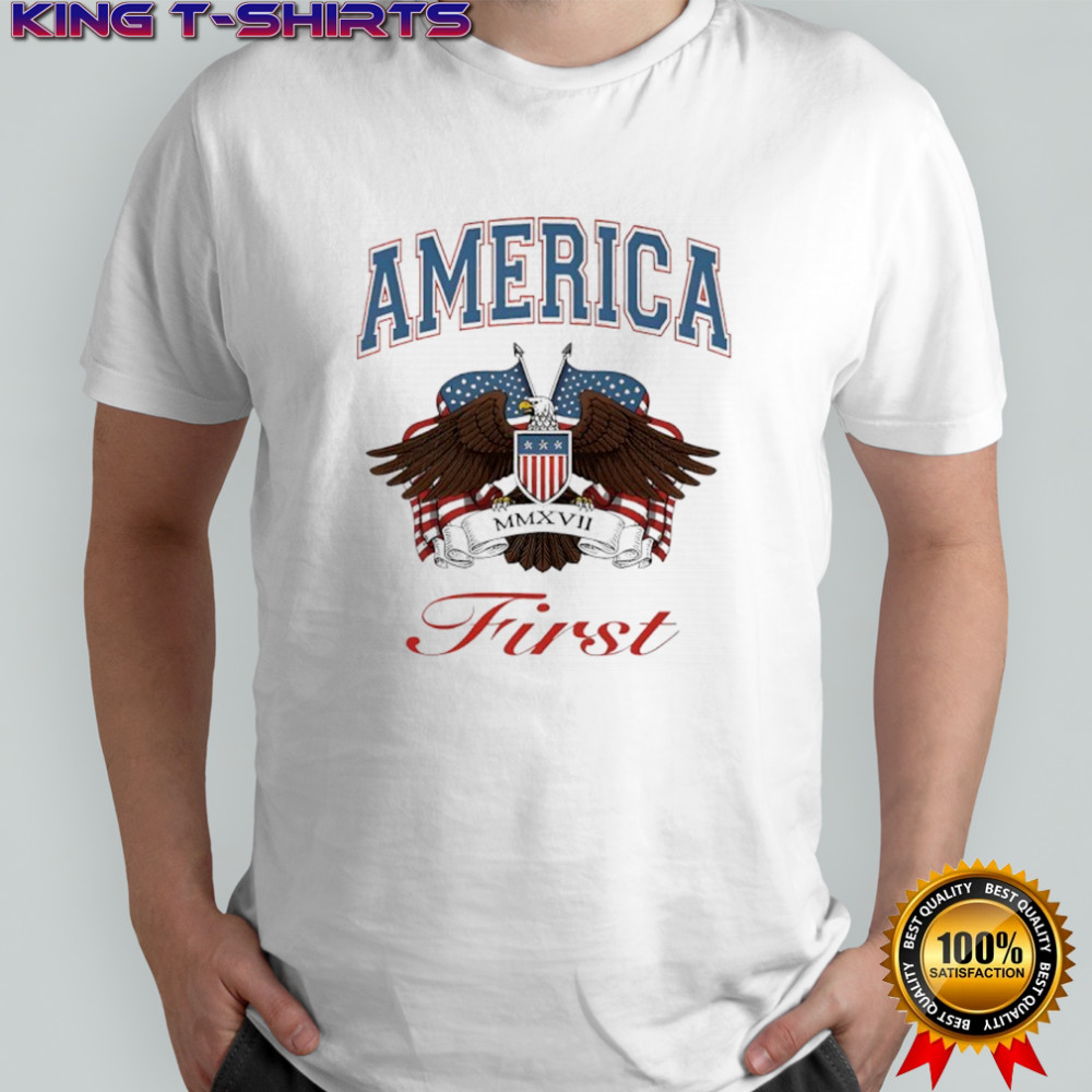 America First Vintage Eagle Shirt