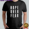 Anthony Burrill Hope Over Fear music Venue Trust shirt