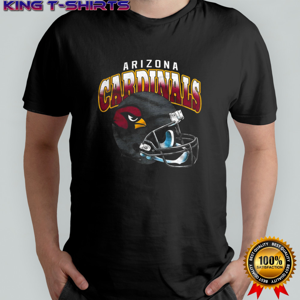 Arizona Cardinals NFL logo Gradient helmet football lover shirt