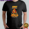 Army Black Knights in my veins Jesus in my heart shirt