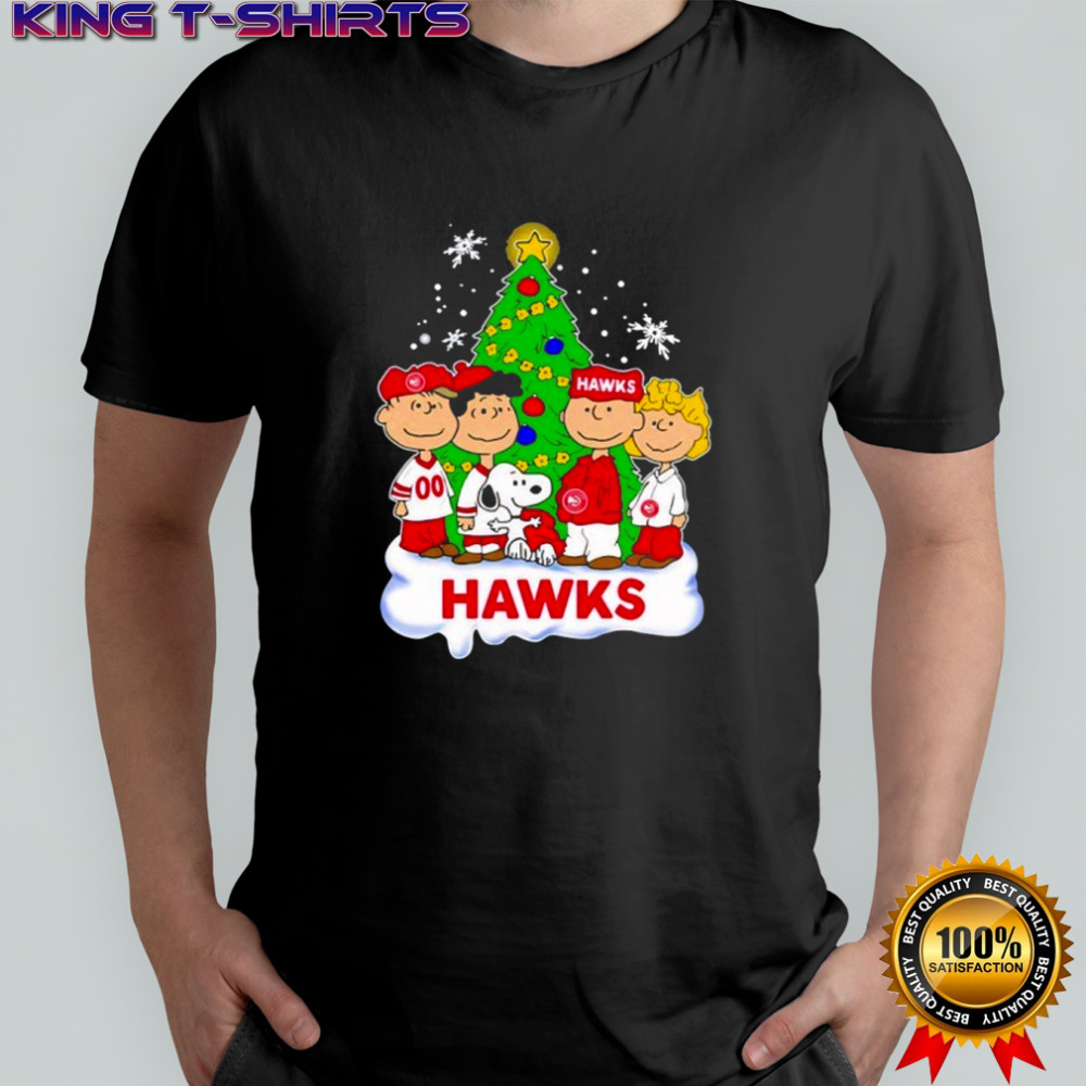 Atlanta Hawks x Snoopy The Peanuts Holiday Christmas shirt