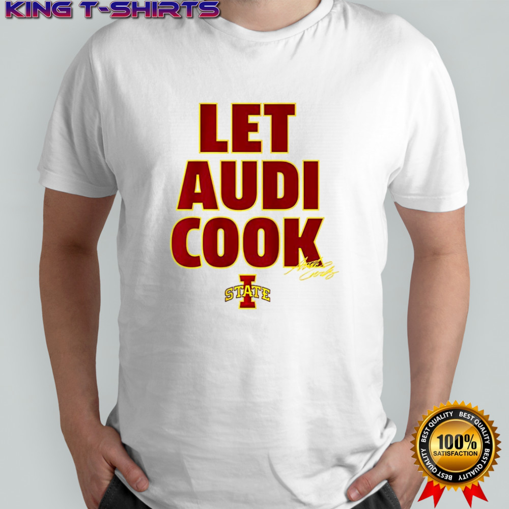 Audi Crooks Iowa State Cyclones basketball let Audi Cook signature shirt