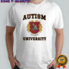 Autism University coat of arms shirt