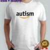 Autism x Amazon parody logo shirt