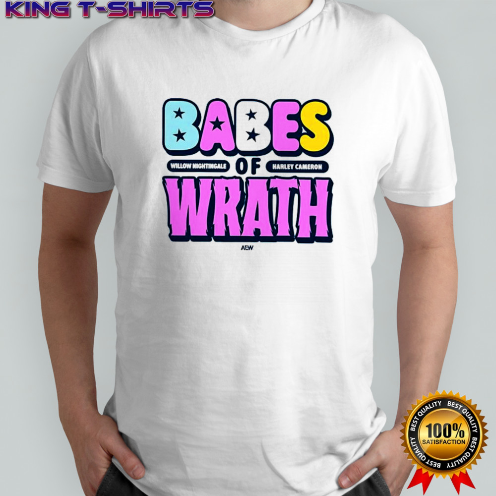 Babes of Wrath Willow Nightingale and Harley Cameron shirt
