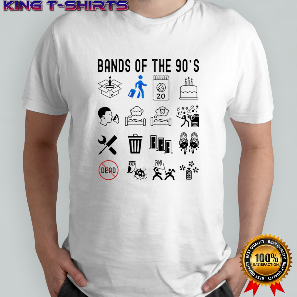 Bands Of The 90’s Shirt