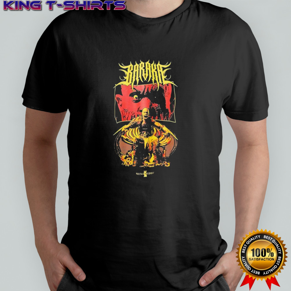 Baraka metal Mortal Kombat video game character shirt