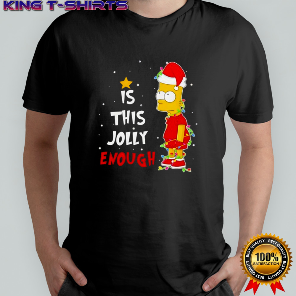 Bart Simpson Christmas This Jolly shirt