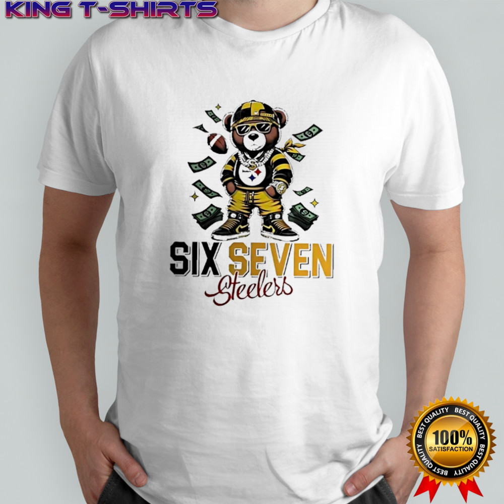 Bear Six Seven Pittsburgh Steelers shirt