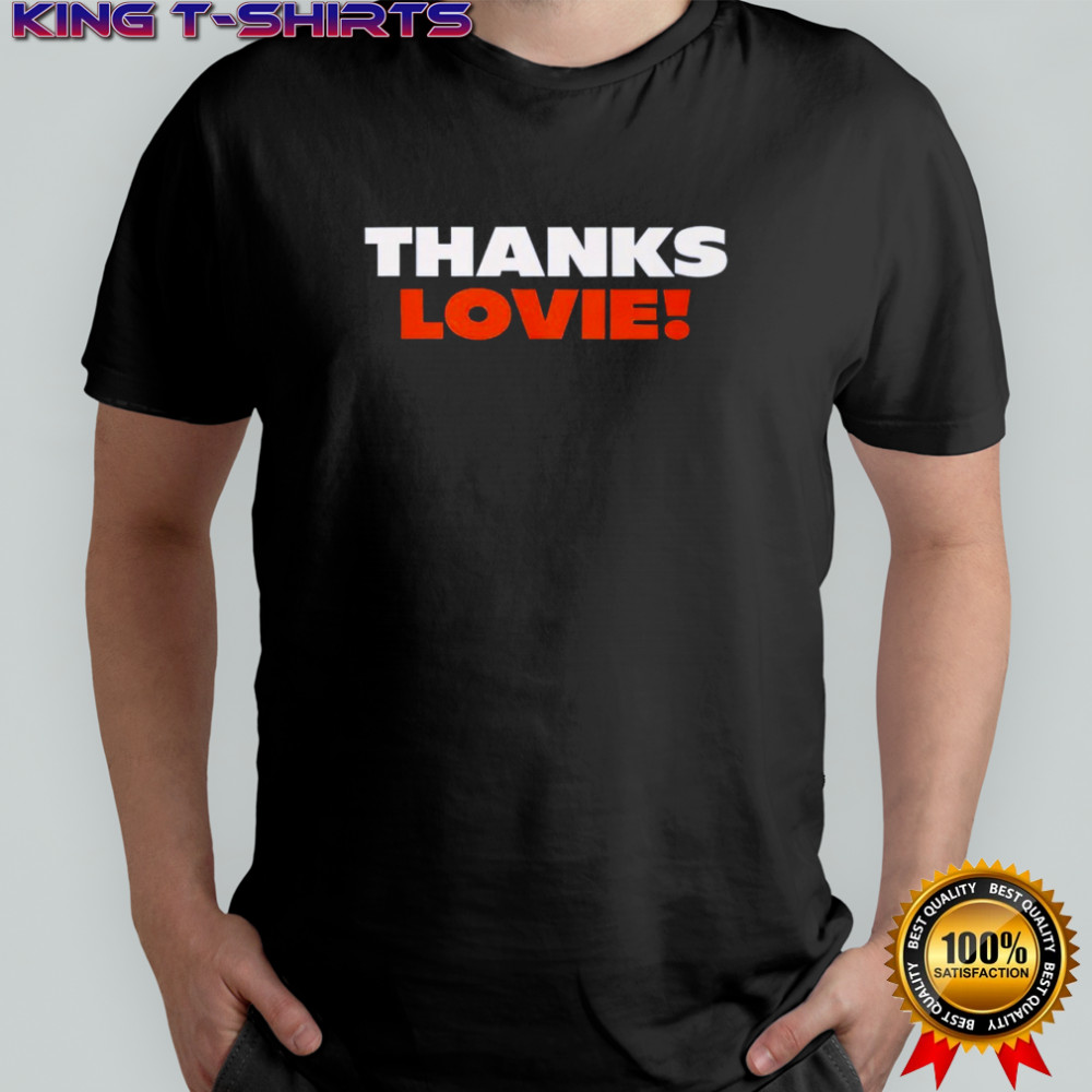 Ben Johnson Thanks Lovie Shirt