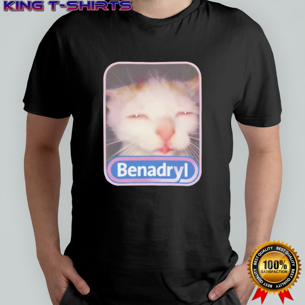 Benadryl Cat Shirt