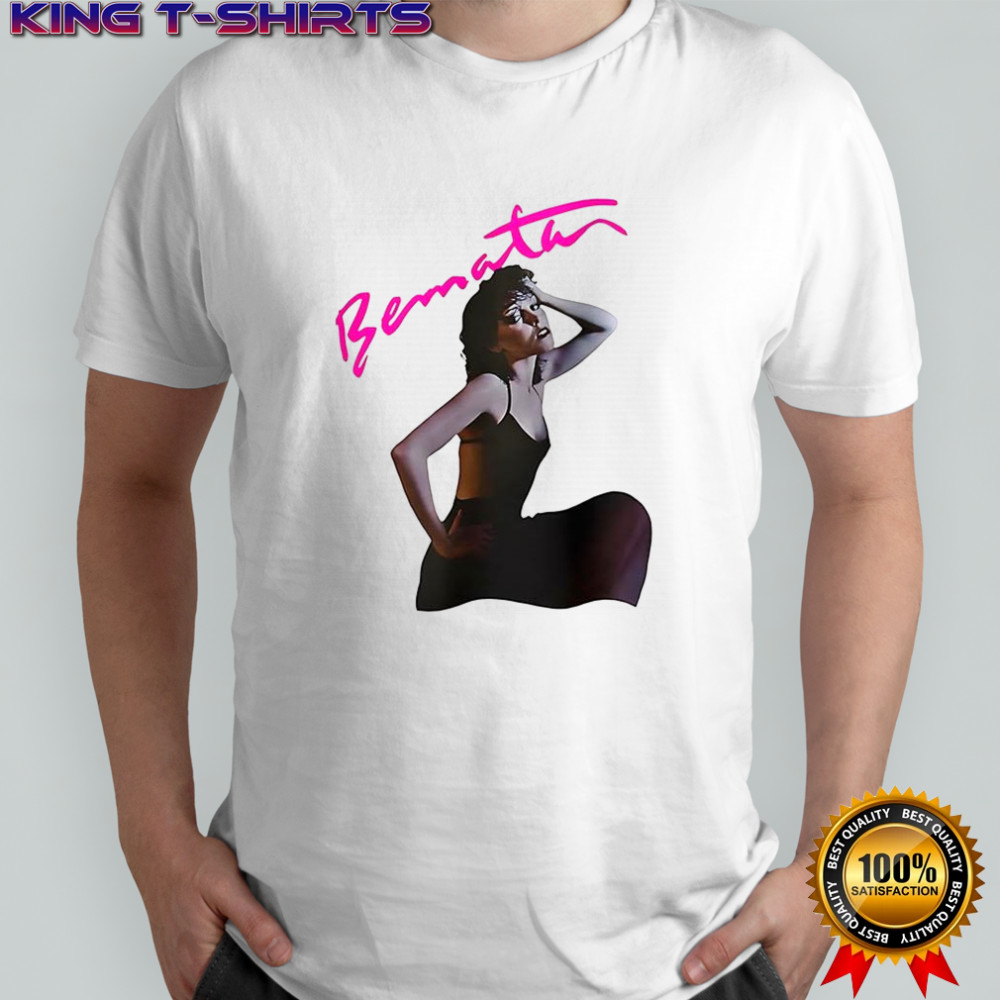 Benatar pose In the heat of the night vintage shirt