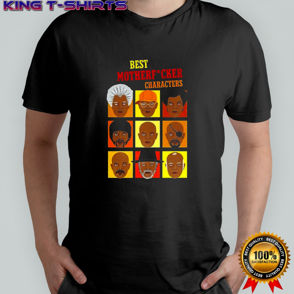 Best motherfucker characters shirt
