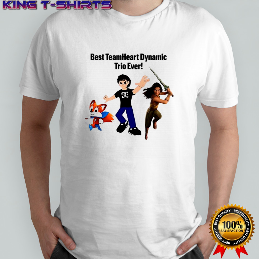 Best team heart dynamic trio ever shirt