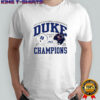 Blue Devil vs Cavaliers Duke 2025 ACC Football Champs Score shirt