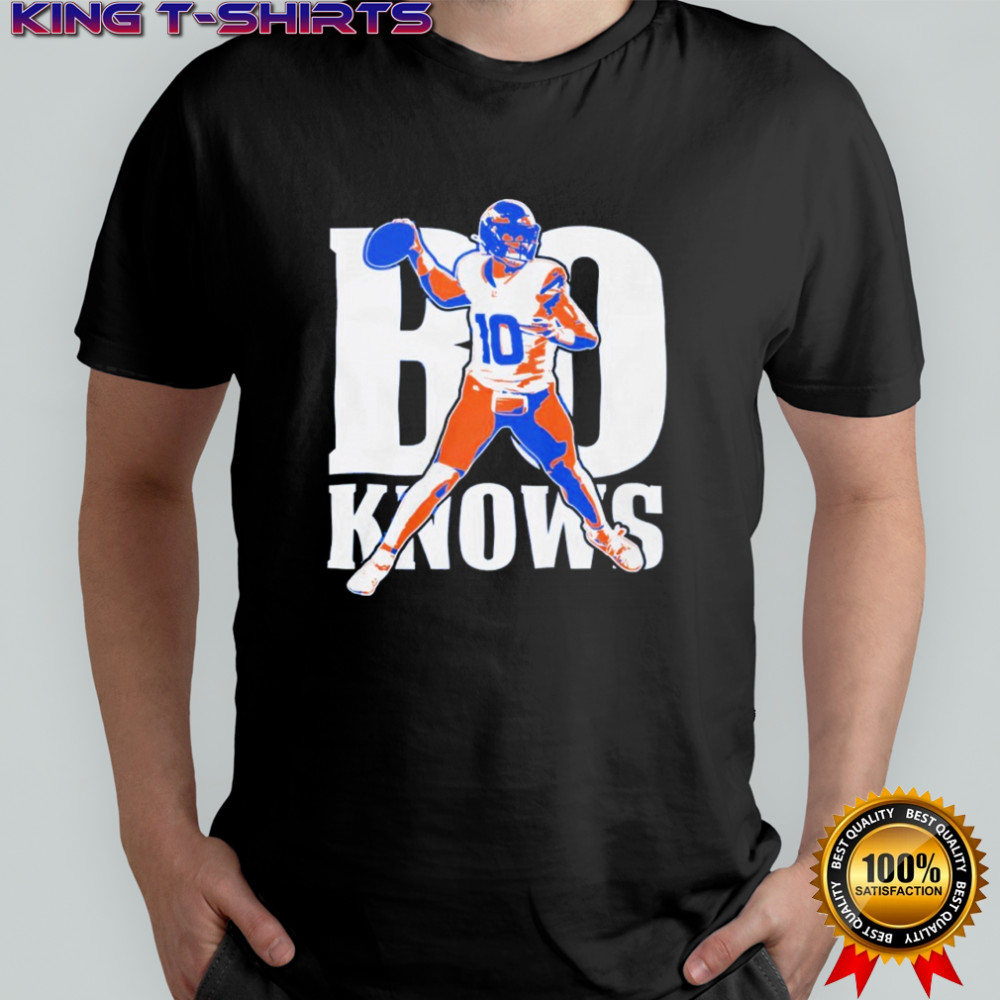 Bo Knows Bo Nix Denver Broncos Shirt