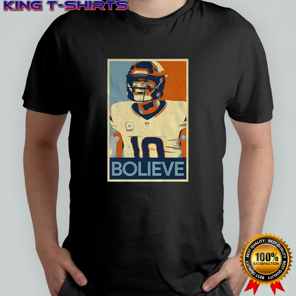 Bo Nix Bolieve Hope Broncos Poster Statement shirt
