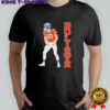 Bo Nix Denver Broncos NFL player number 10 pose cartoon shirt