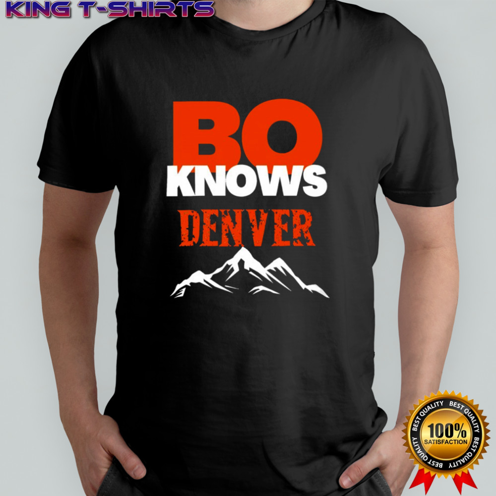 Bo Nix Denver Football Broncos Draft Night Shirt