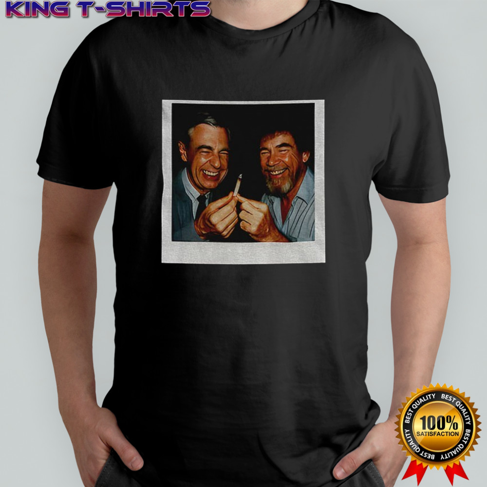 Bob Ross And Mr. Rogers Having A Good Time shirt