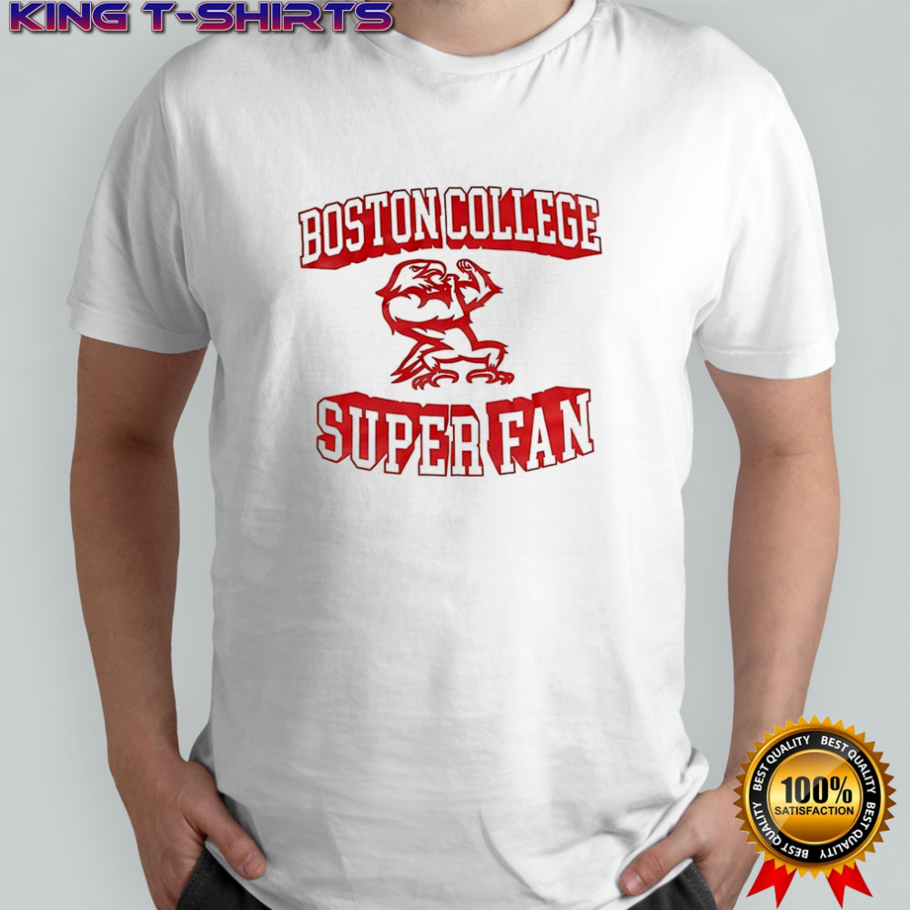 Boston College Eagles Super Fan logo shirt